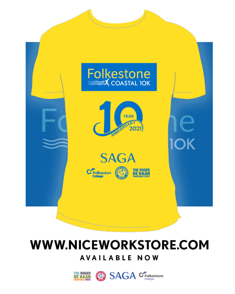 Folkestone costal 10 K T-shirt